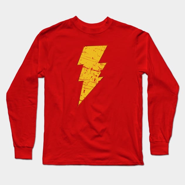 Shazam Long Sleeve T-Shirt by Stefaan